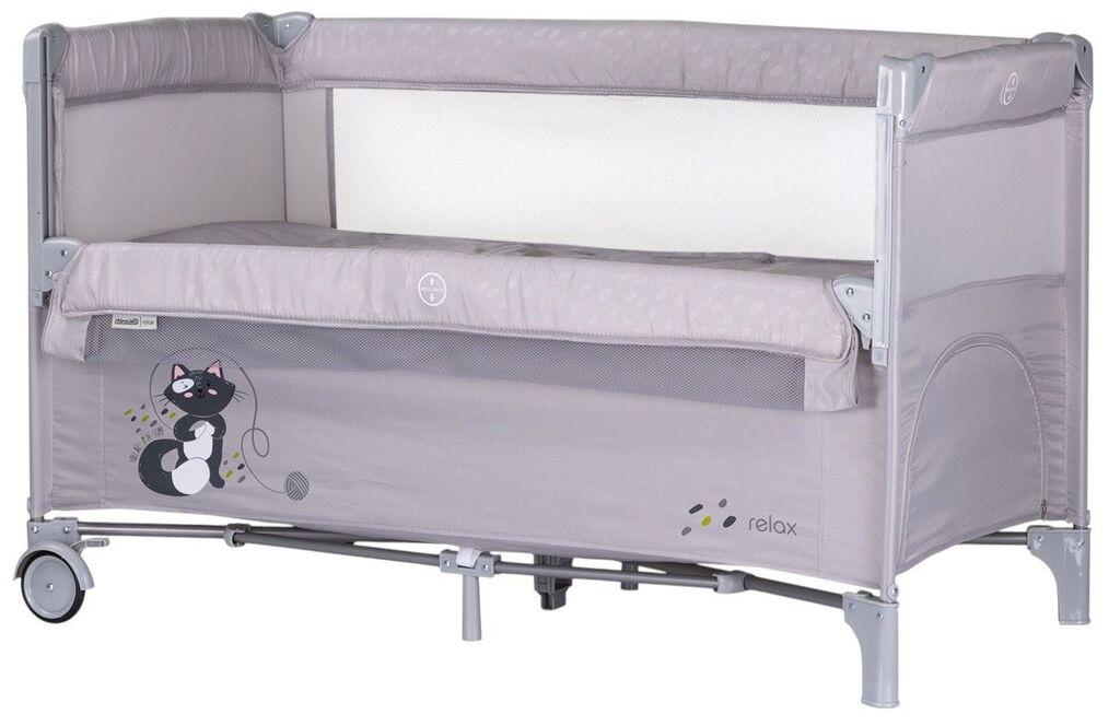 Chipolino Prenosivi krevetac Relax, Sivi