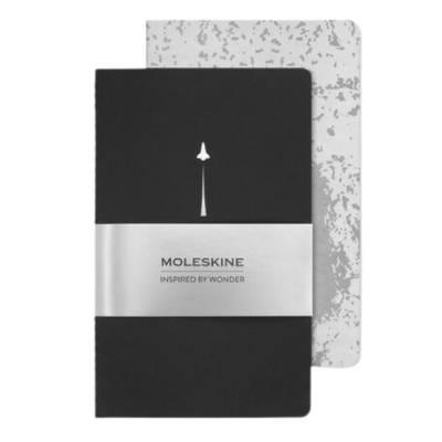 Moleskine Agenda set NASA, Large, Soft Cover, Limited Edition, 2 komada