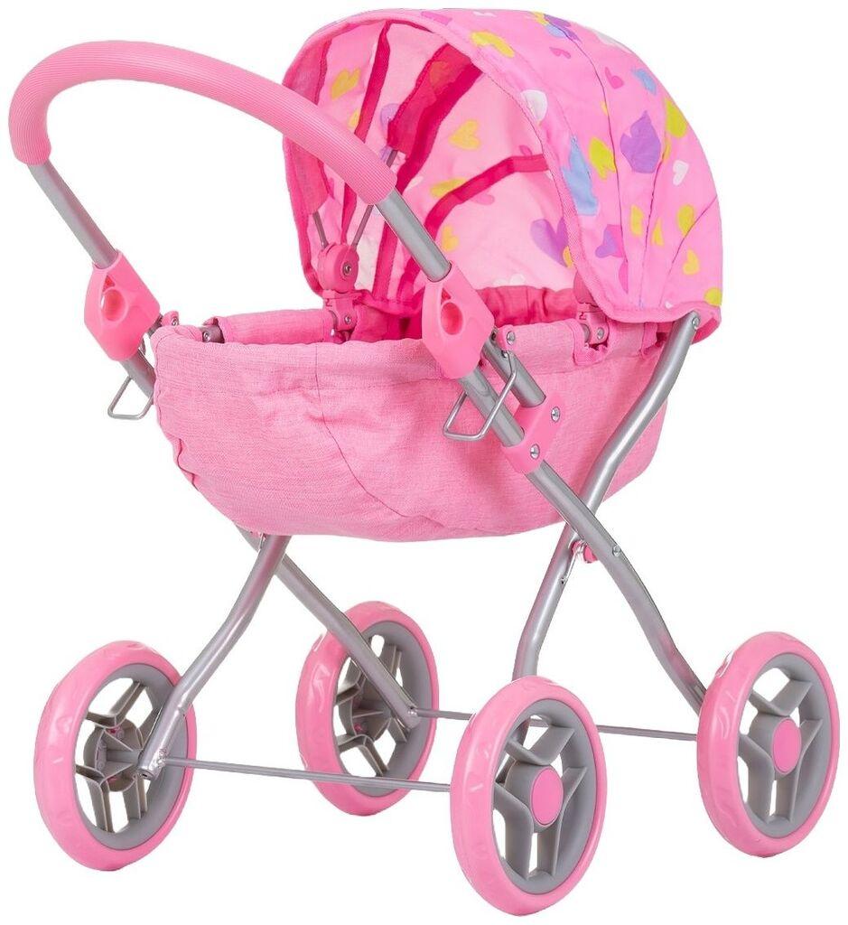 Chipolino Kolica za lutke Daisy Hearts, Roze