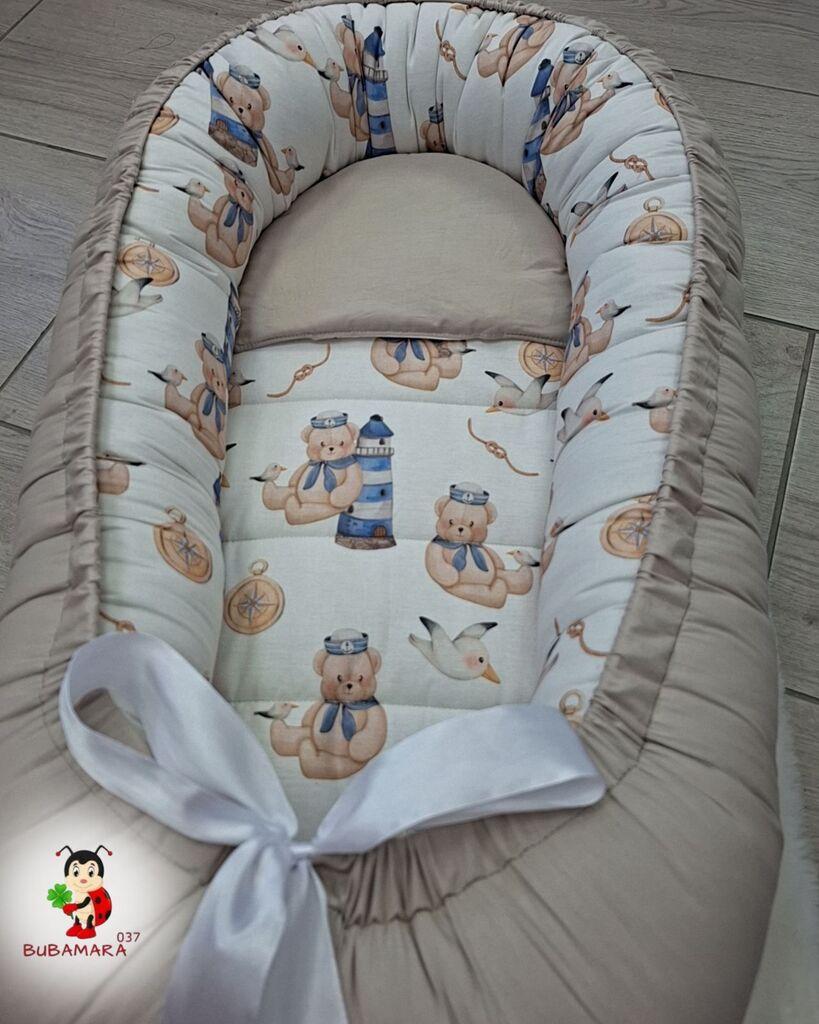 Bubamara037 Gnezdo za bebe meda Mornar, Bež