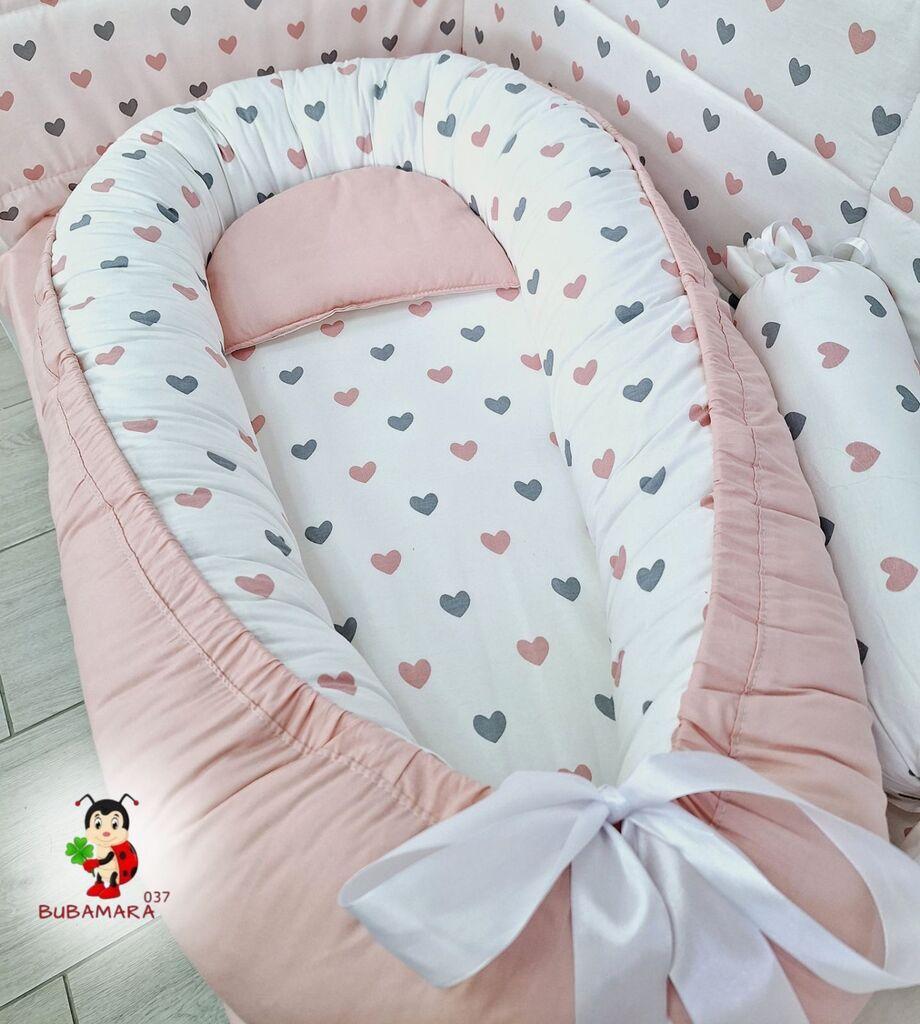 Bubamara037 Gnezdo za bebe Srculenca, Roze