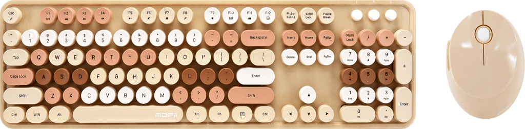 Tastatura i miš set OP24505, Bež