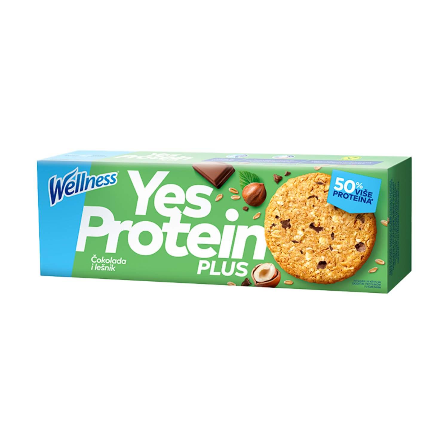 Wellness Integralni keks Yes Protein, 115g