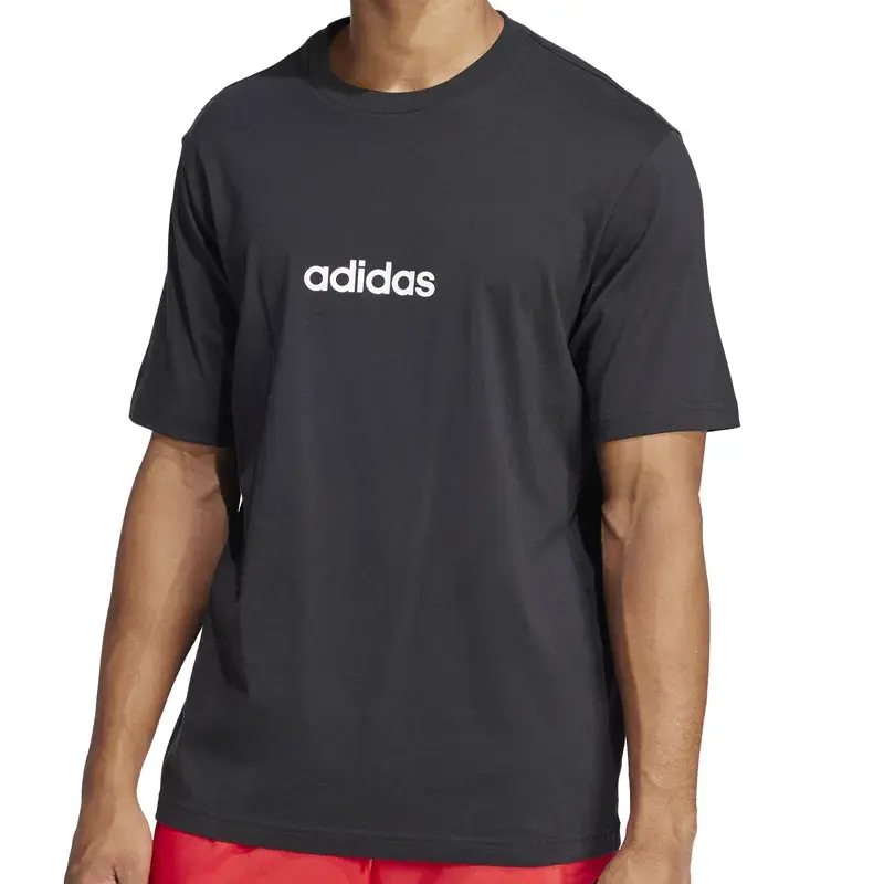 Adidas Muška majica m lin sj t M, Crna