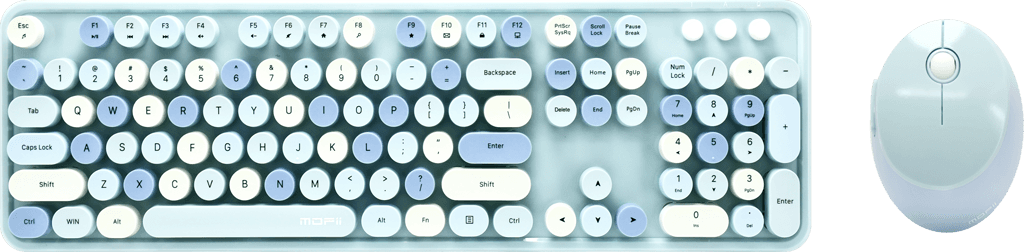 Tastatura i miš set OP24505, Plava