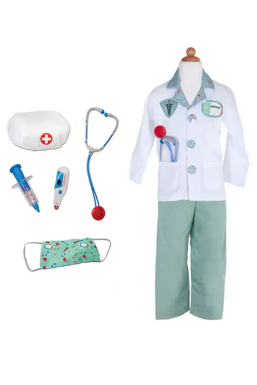Great Pretenders Kostim za dečake Doktor sa dodacima, 3-4 godine