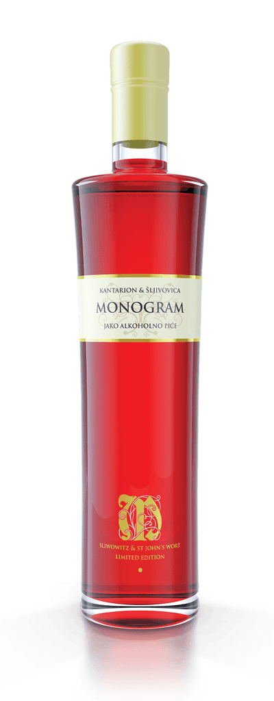 Monogram Rakija Kantarion&Šljivovica, 0.7l