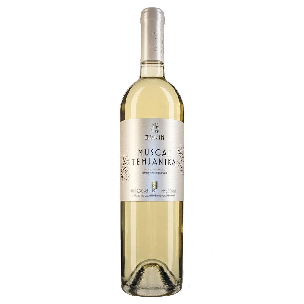 Bovin Belo vino Muskat Temjanika, 0.75l