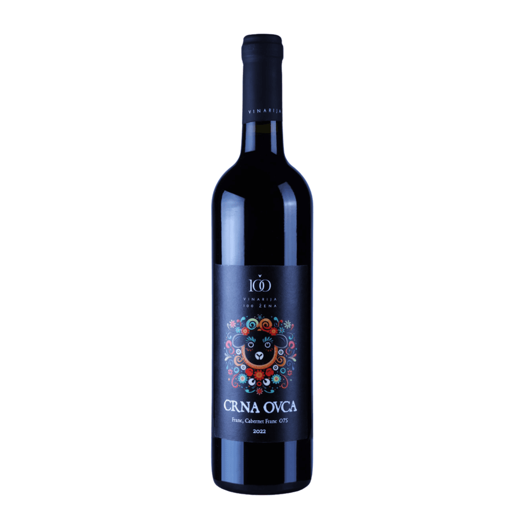 100 Žena Crveno vino Crna ovca, 0.75l
