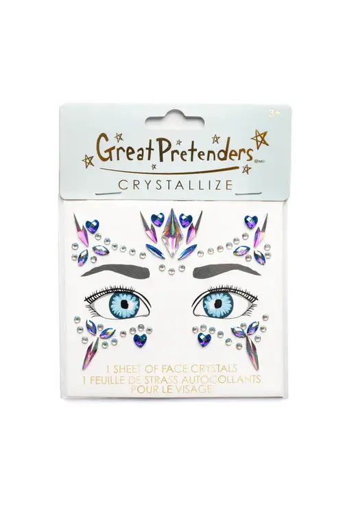Great Pretenders Samolepljivi kristali za lice Ledena princeza