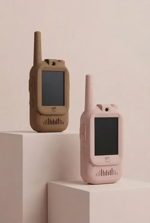 Kidinex KidTooki Video voki-toki za decu, Roze i braon