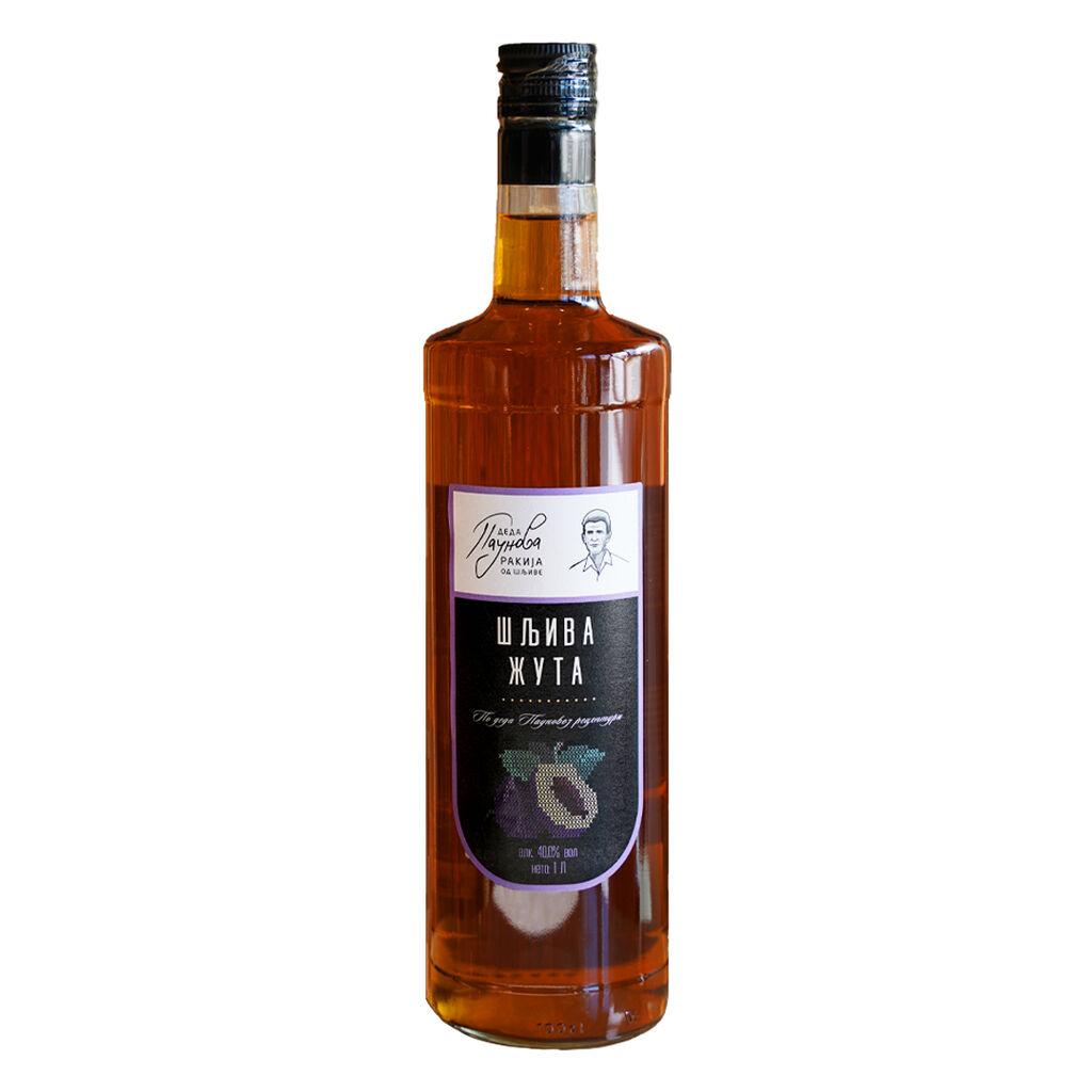 Deda Paunova Rakija od šljive Žuta, 1l