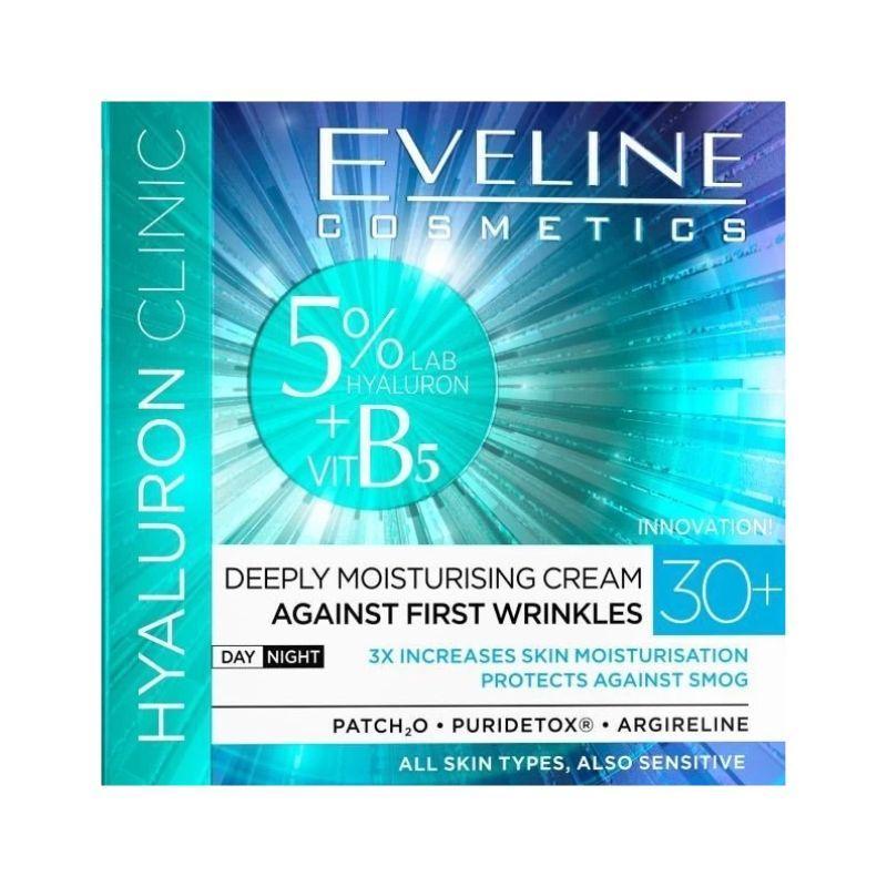 Eveline Krema za lice Hyaluron Clinic, Dnevna i noćna, 50ml