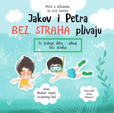 Jakov i Petra bez straha plivaju