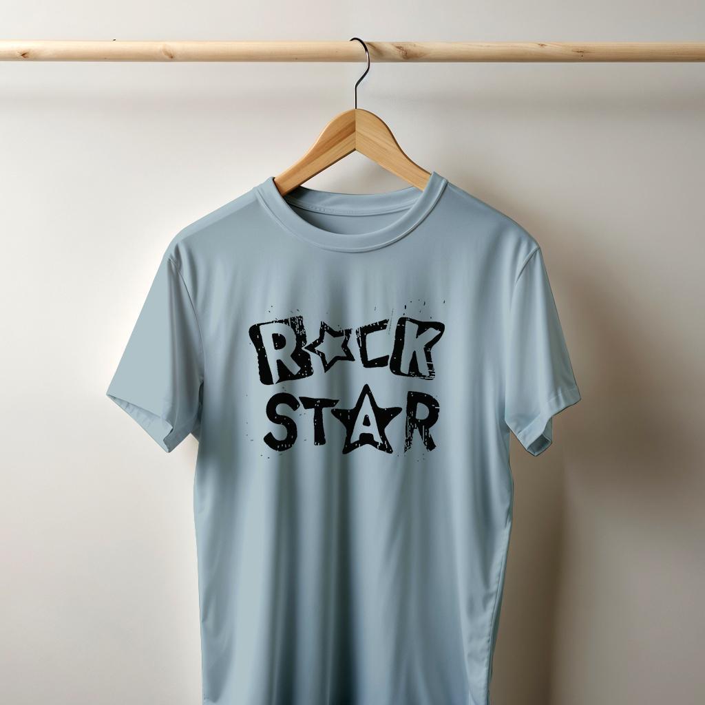 Camiseta Majica sa štampanim printom Cam 818, Muška, Cijan