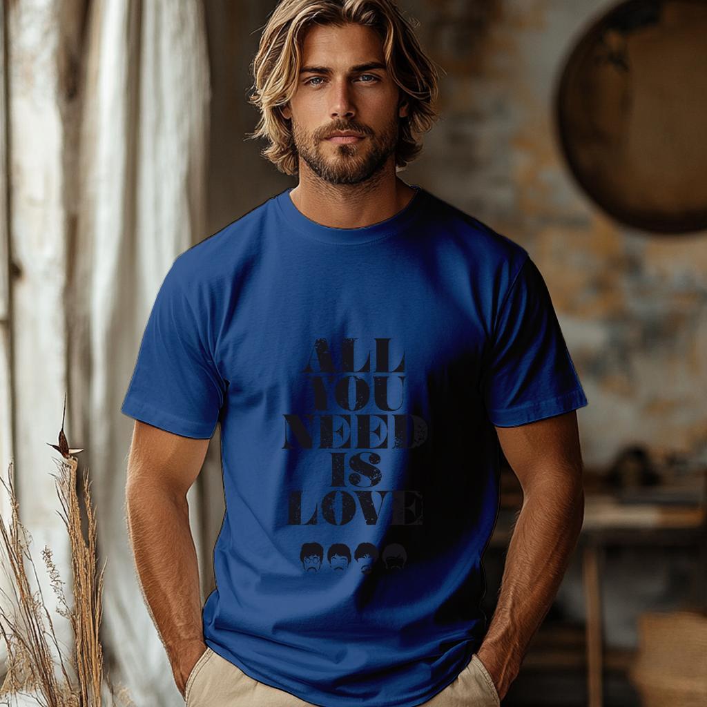 Camiseta Majica sa štampanim printom Cam 815, Muška, Borovnica