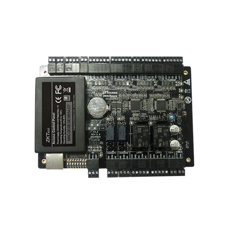 ZKTeco Kontroler pristupa za vrata C3-100, Crni