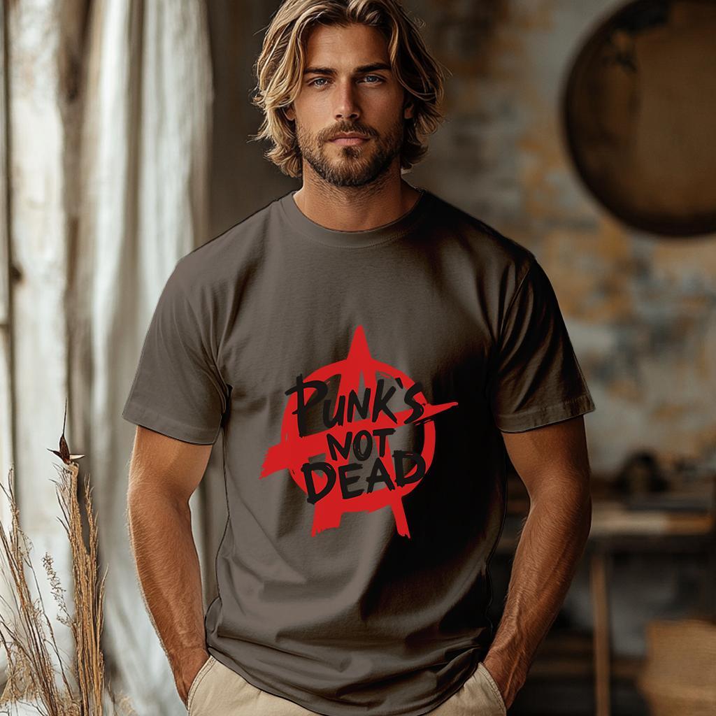 Camiseta Majica sa štampanim printom Cam 813, Muška, Smeđa