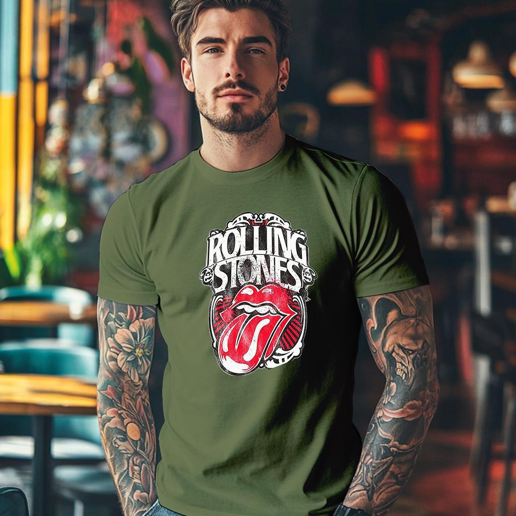 Camiseta Majica sa štampanim printom Cam 809, Muška, Kaki