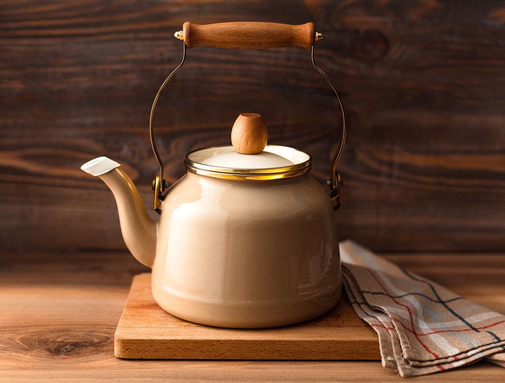 Madame Coco Ketler - čajnik Bonneville, Bež