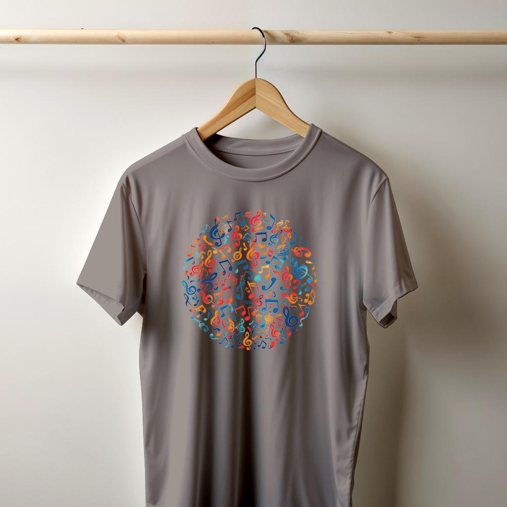 Camiseta Majica sa štampanim printom Cam 801, Muška, Svetlosiva