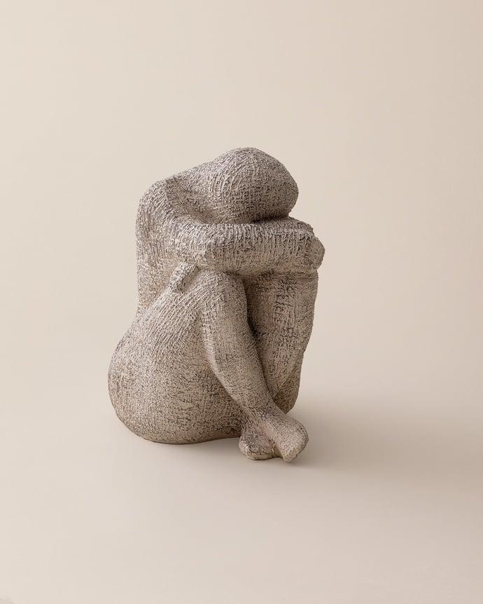 Madame Coco Dekorativna bista Alice, Svetlosiva