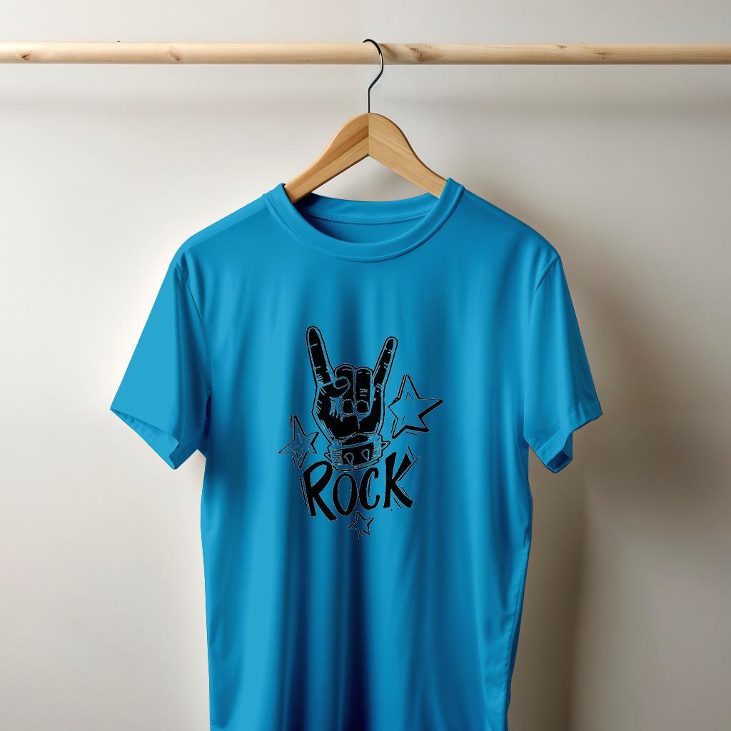 Camiseta Majica sa štampanim printom Cam 817, Muška, Akva