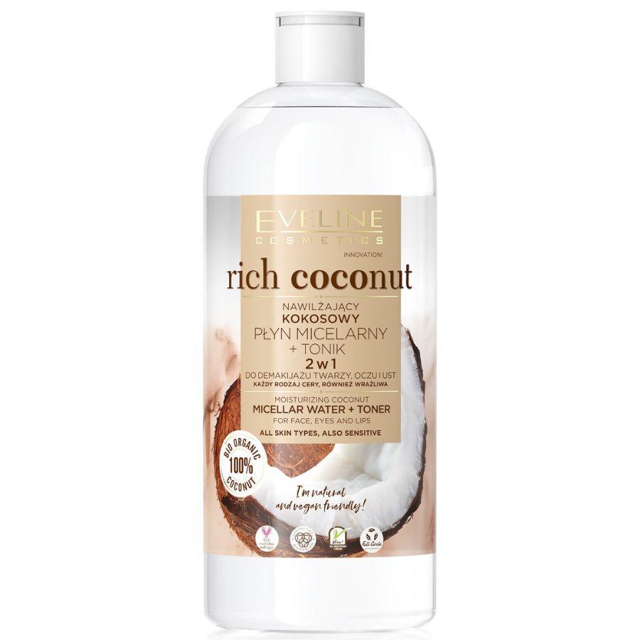 Eveline Micelarna voda Rich coconut, 500ml