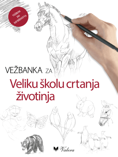 Vežbanka za Veliku školu crtanja životinja