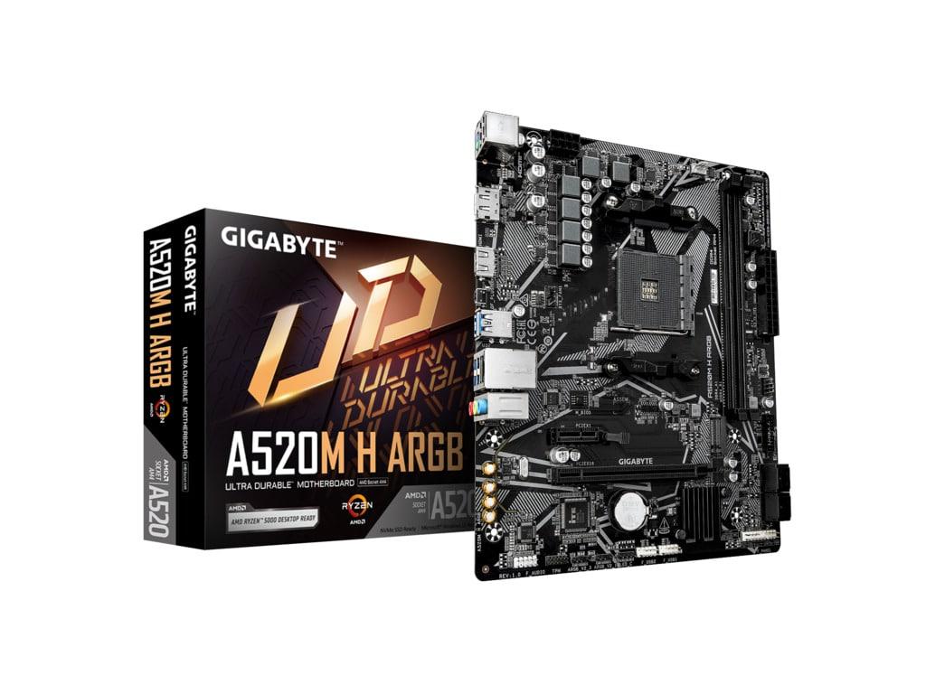 Gigabaјt matična ploča A520M H ARGB, AM4, DDR4