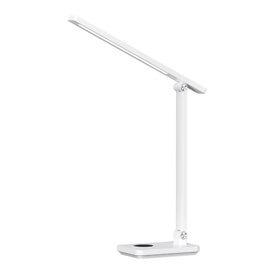 Mitea Lighting LED stona lampa M1064, Zglobna, USB 5V, CCT 6W, Bela