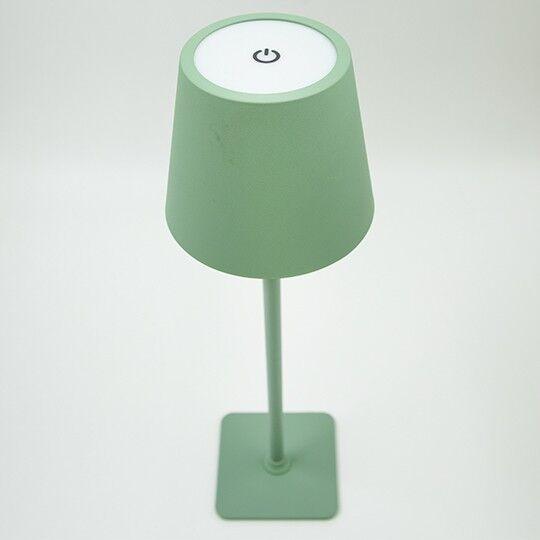 Mitea Lighting LED Stona lampa M6002-Z, 2W, DC5V, LED Touch, Dimmable + 3CCT 3000-6000K, Zelena