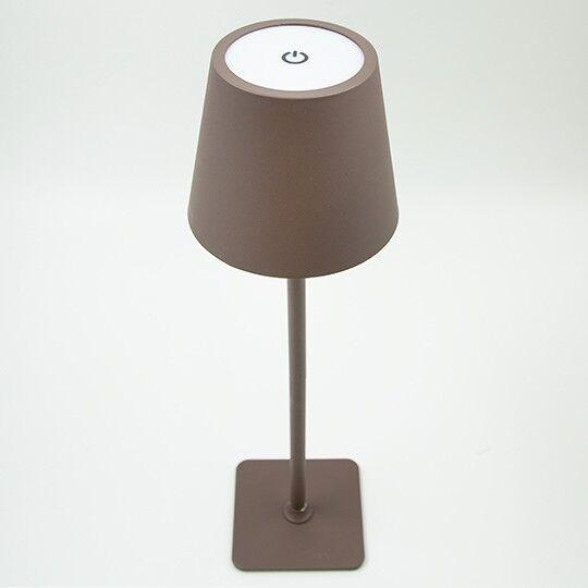 Mitea Lighting LED Stona lampa M6002-BR, 2W, DC5V, LED Touch, + 3CCT, 3000-6000K, Braon