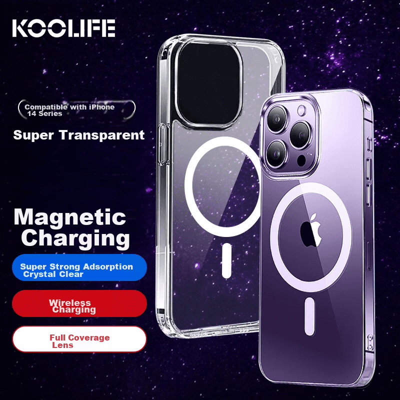 Koolife Maska za mobilni telefon iPhone 14 Pro, Providna