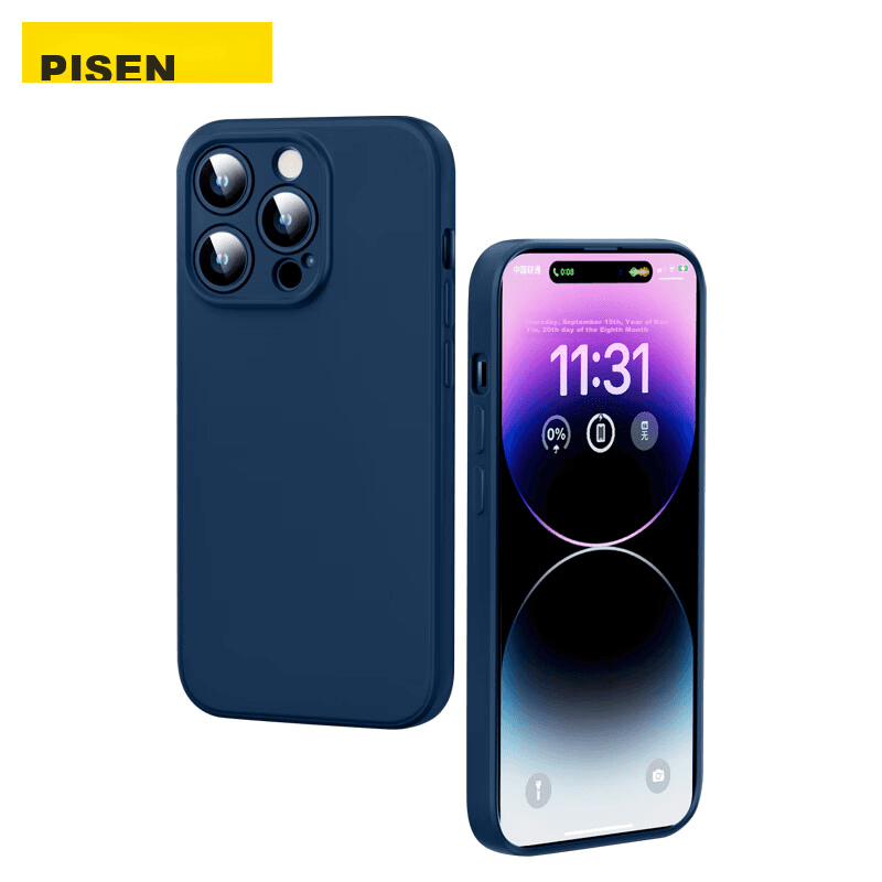 Pisen Maska za mobilni telefon iPhone 14 Pro Max, Plava
