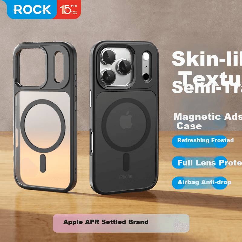 Rock Maska za mobilni telefon iPhone 17 Pro, Crna