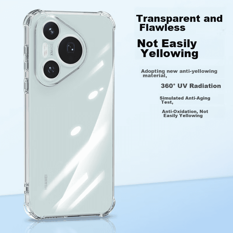 Llunc Maska za mobilni telefon Huawei Pura 70, Providna