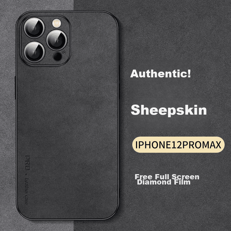 Shangsu Maska za mobilni telefon iPhone 12 Pro Max, Crna