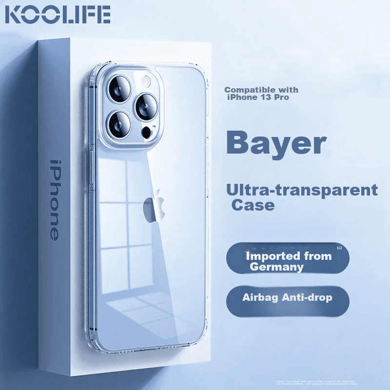 Koolife Maska za mobilni telefon iPhone 13 Pro, Providna