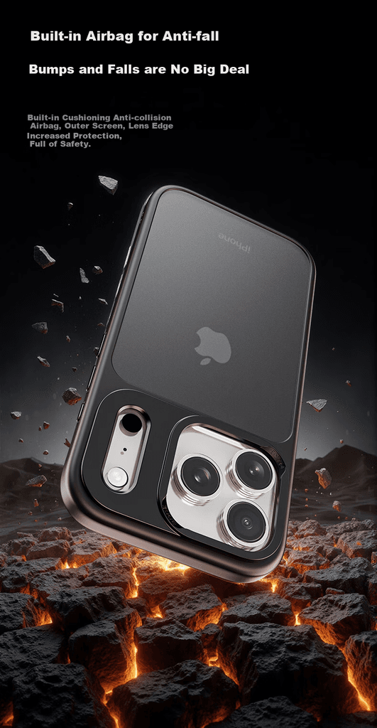 Rock Maska za mobilni telefon iPhone 17 Pro Max, Crna