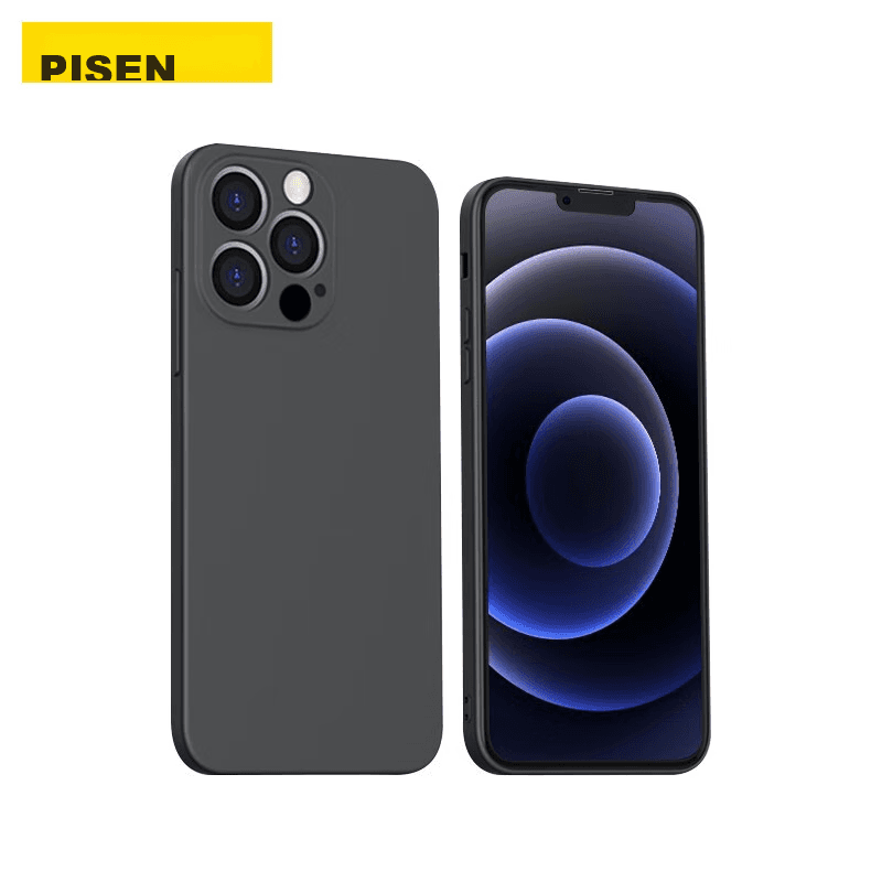 Pisen Maska za mobilni telefon iPhone 13 Pro, Crna