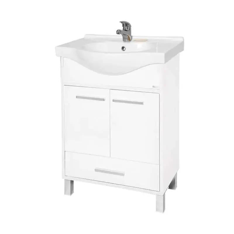 Ceramica Lux Ormarić za kupatilo Atina Bianco, Donji deo 55, Standard