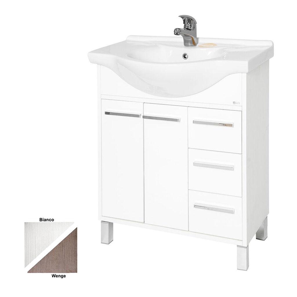 Ceramica Lux Ormarić za kupatilo Atina Wenge, Donji deo 85, Standard