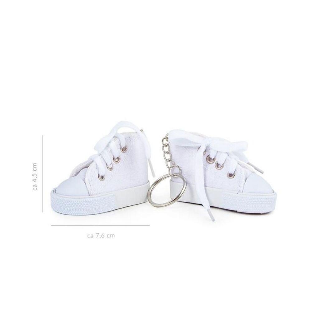 Privezak za ključ Patika, Bela