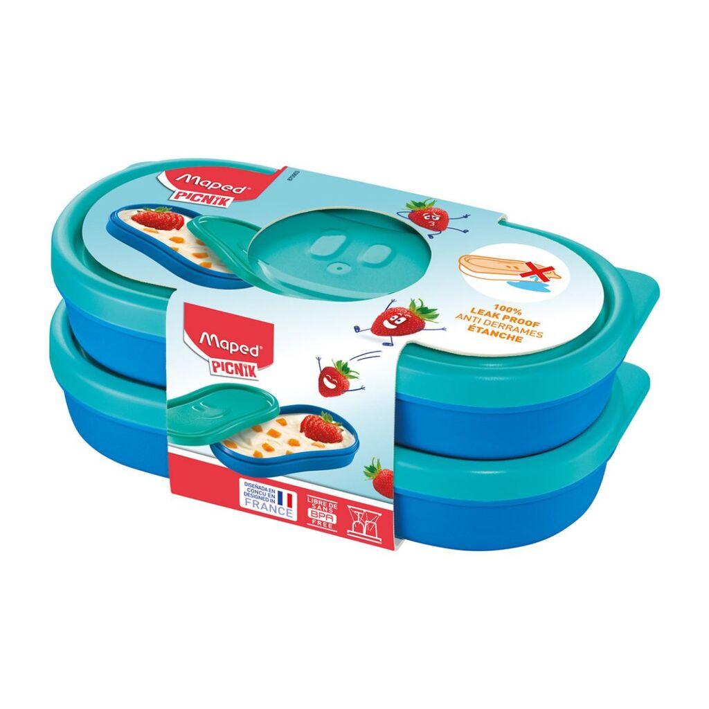 Maped Kutije za užinu Picnik 2x150ml, Plave