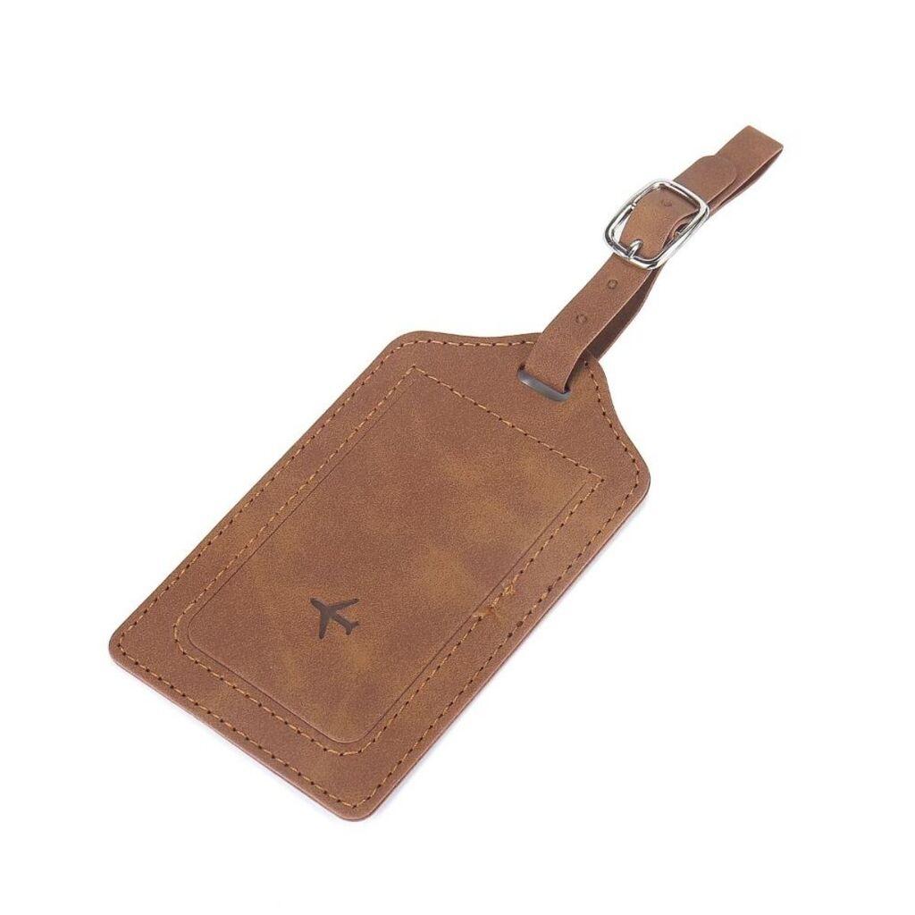 Tag za kofer Travel, Retro braon