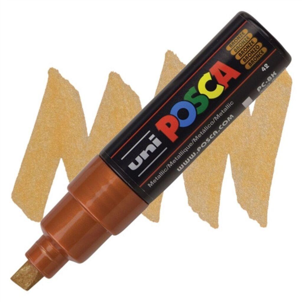 Posca Marker Uni PC-8K, 42, Bronzane boje