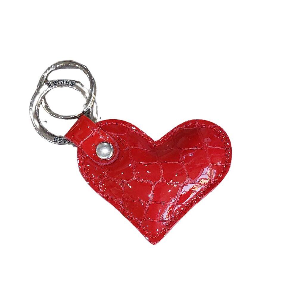 Locass Privezak u obliku srca, Crveni