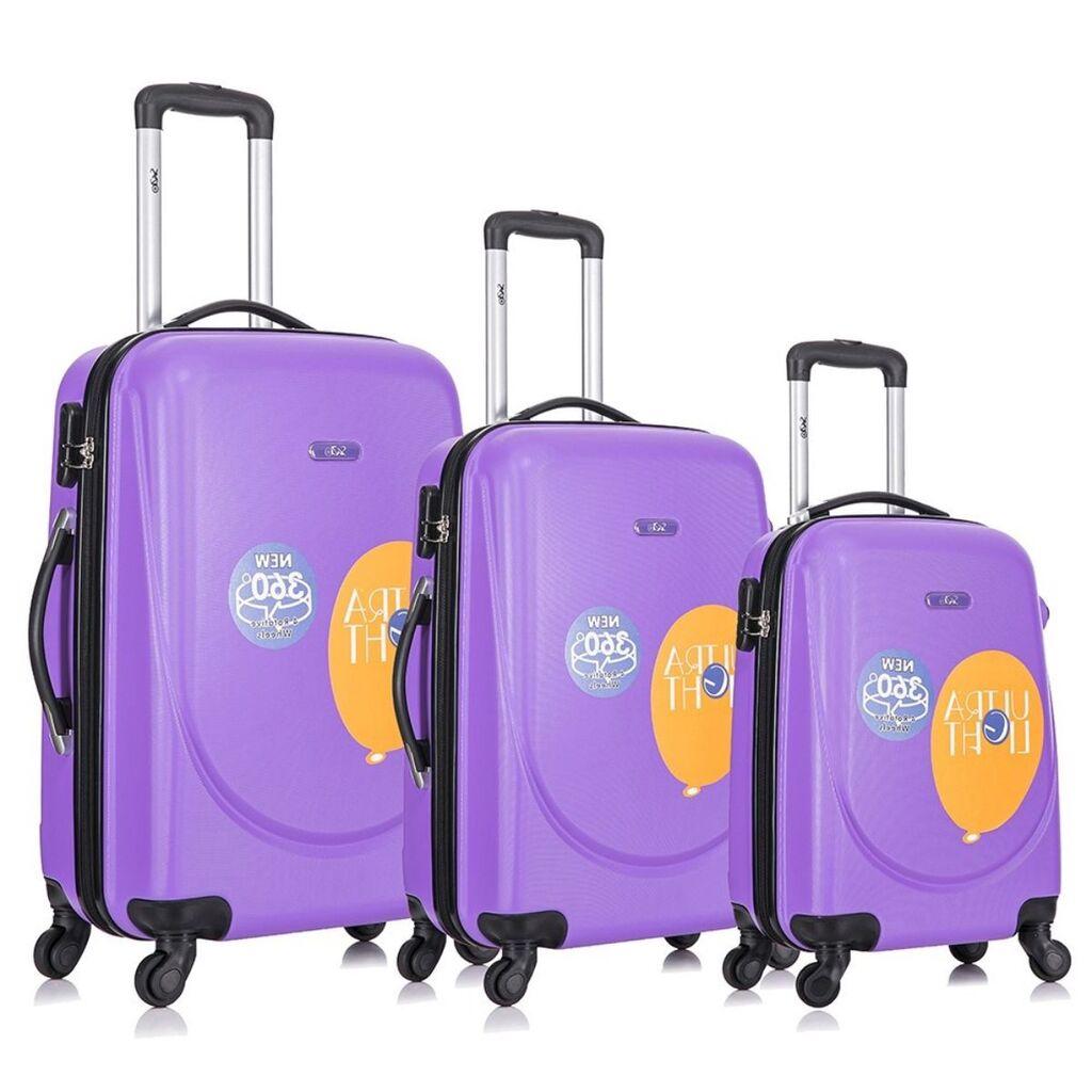 Monaco Set kofera, Ljubičasti