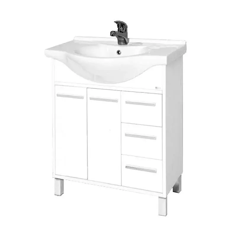 Ceramica Lux Ormarić za kupatilo Atina Bianco, Donji deo 75, Standard